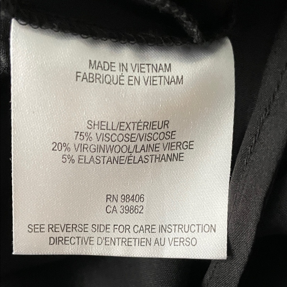 Theory Black Button-Front Jumpsuit - Picture 5 of 5